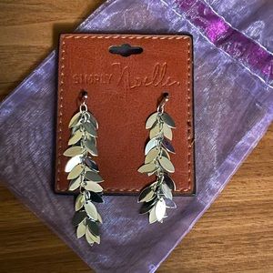 Silver Leaf Earrings